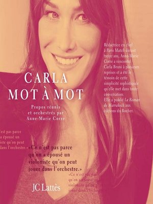 cover image of Carla, mot à mot